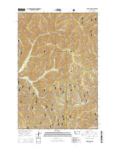 Lupine Creek 2014 topographic map thumbnail