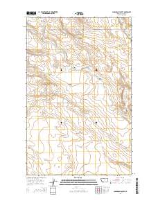 Johannson Coulee 2014 topographic map thumbnail