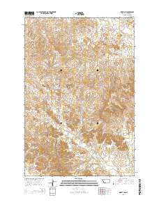 Kinsey NW 2014 topographic map thumbnail
