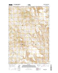 Mailbox Hill 2014 topographic map thumbnail