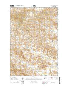 Miller Creek 2014 topographic map thumbnail