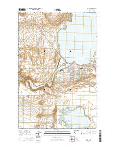 Polson 2014 topographic map thumbnail