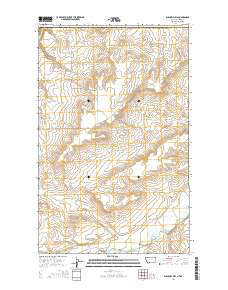 Bushnell Hill 2014 topographic map thumbnail