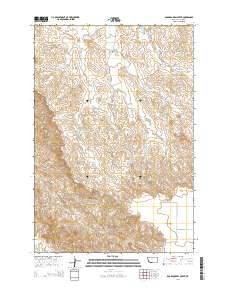 Board Corral Creek 2014 topographic map thumbnail