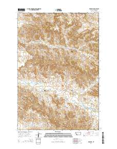 Red Knob 2014 topographic map thumbnail