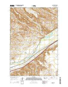 Carney 2014 topographic map thumbnail