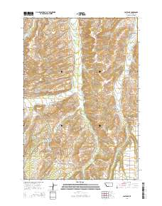 Castagne 2014 topographic map thumbnail