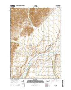 Pray 2014 topographic map thumbnail