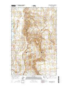 Whitewater East 2014 topographic map thumbnail