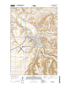Lewistown 2014 topographic map thumbnail