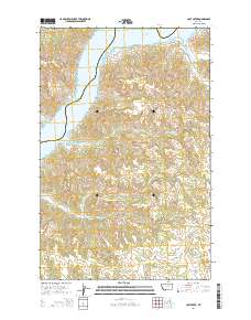 Lost Creek 2014 topographic map thumbnail