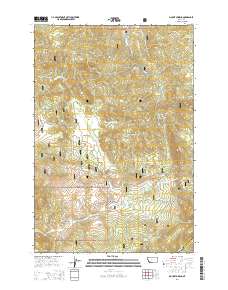 Mount Humbug 2014 topographic map thumbnail