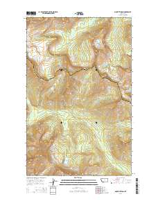 Mount Stimson 2014 topographic map thumbnail