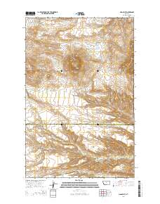 Jiggs Flat 2014 topographic map thumbnail