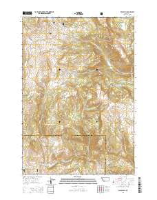 Windy Hill 2014 topographic map thumbnail