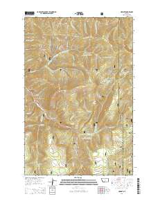 Neihart 2014 topographic map thumbnail