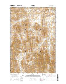 Telegraph Mountain 2014 topographic map thumbnail