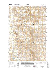 Sadie Coulee 2014 topographic map thumbnail