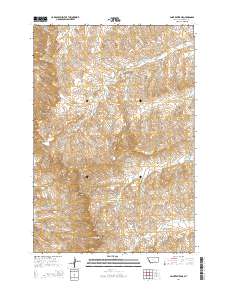 Saint Xavier NE 2014 topographic map thumbnail