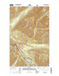 Stanton Lake 2014 topographic map thumbnail