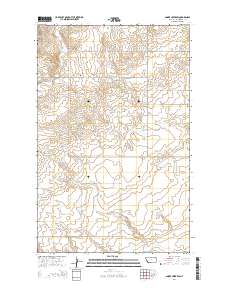 Smoke Creek SW 2014 topographic map thumbnail