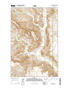 Allard Ranch 2014 topographic map thumbnail