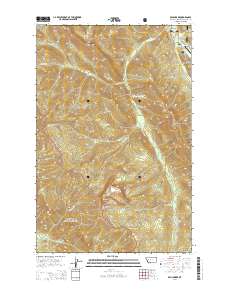 Benchmark 2014 topographic map thumbnail