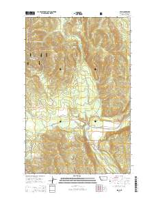 Bend 2014 topographic map thumbnail