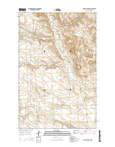 Bennett Lake NW 2014 topographic map thumbnail