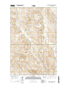 Big Sheep Mountain NW 2014 topographic map thumbnail