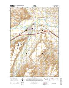Big Timber 2014 topographic map thumbnail