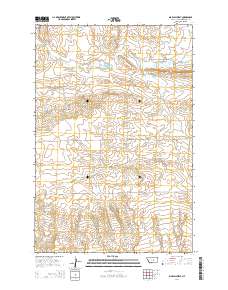 Big Wall West 2014 topographic map thumbnail