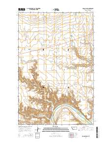 Boggs Island 2014 topographic map thumbnail