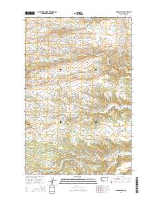 Bakers Spring 2014 topographic map thumbnail