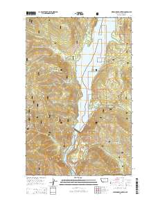 Alexander Mountain 2014 topographic map thumbnail