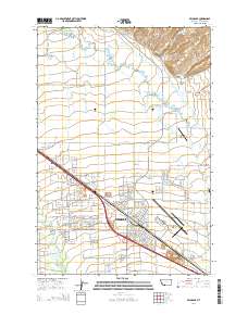 Belgrade 2014 topographic map thumbnail