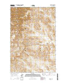 Brusett 2014 topographic map thumbnail