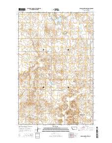 Brush Mountain SW 2014 topographic map thumbnail