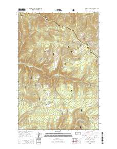 Bubbling Springs 2014 topographic map thumbnail