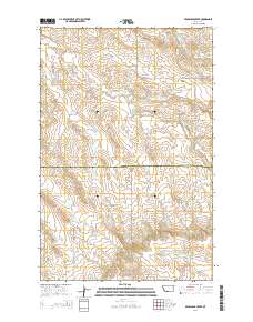 Bearshack Creek 2014 topographic map thumbnail