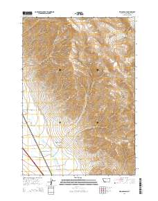 Briggs Ranch 2014 topographic map thumbnail