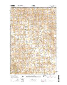 Froehlich Butte 2014 topographic map thumbnail