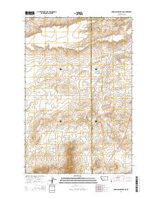 Bowmans Corners NE 2014 topographic map thumbnail