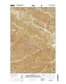 Boyd Mountain 2014 topographic map thumbnail