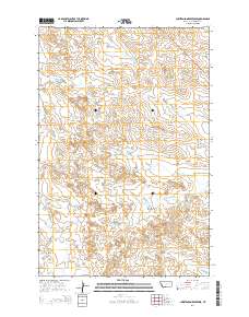 Christenson Reservoir 2014 topographic map thumbnail