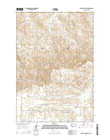 Beaver Flats North 2014 topographic map thumbnail