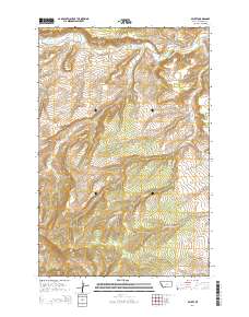 Becket 2014 topographic map thumbnail