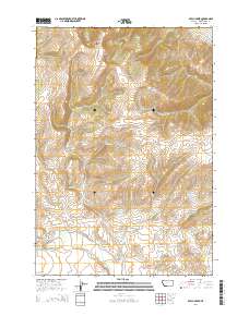 Beech Creek 2014 topographic map thumbnail