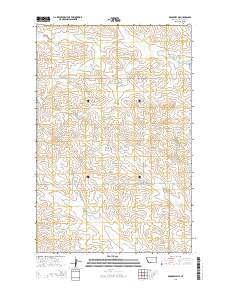 Brockway NE 2014 topographic map thumbnail