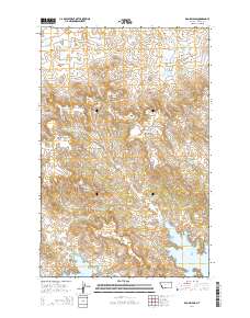 Brown Pass 2014 topographic map thumbnail